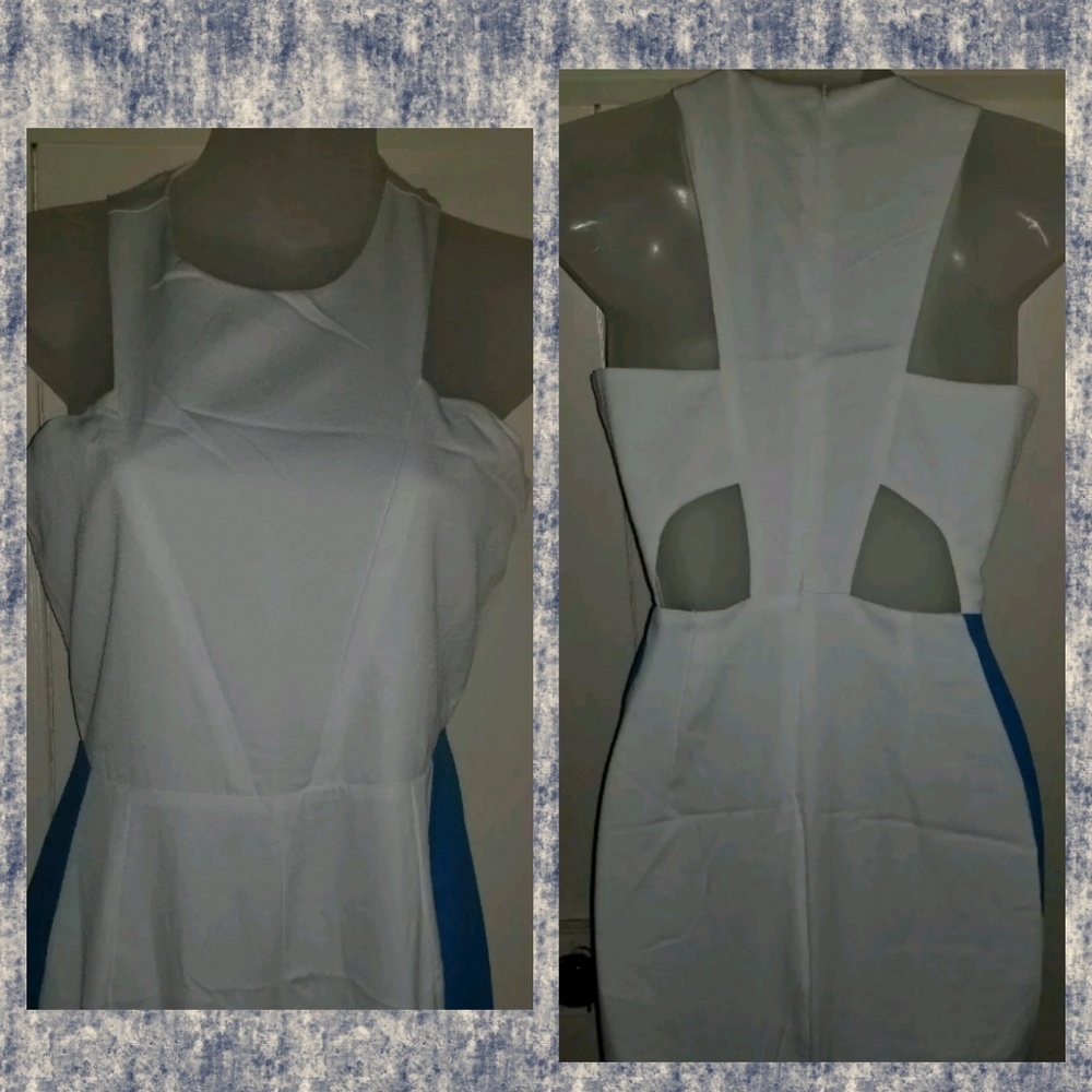 Foxiedox BIANCA colorblock Flared Jumpsuit onesie retro disco 70s insp - Picture 6 of 13